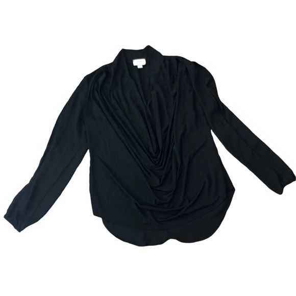 ECI NY opened sleeve draping blouse - Picture 1 of 5